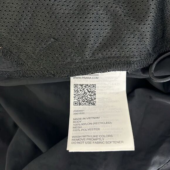 New PrAna Encinitas Windbreaker in Black Size M - Picture 9 of 16